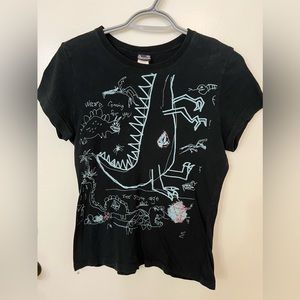 Early 2000s dinosaur shirt